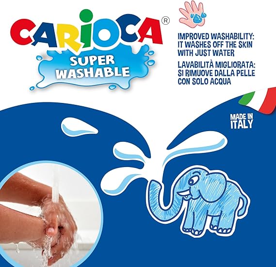 Marcadores Carioca Punta Fina - 100 uds