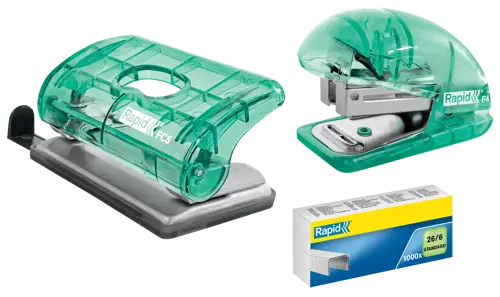 Mini grapadora Rapid Colour'Breeze F4