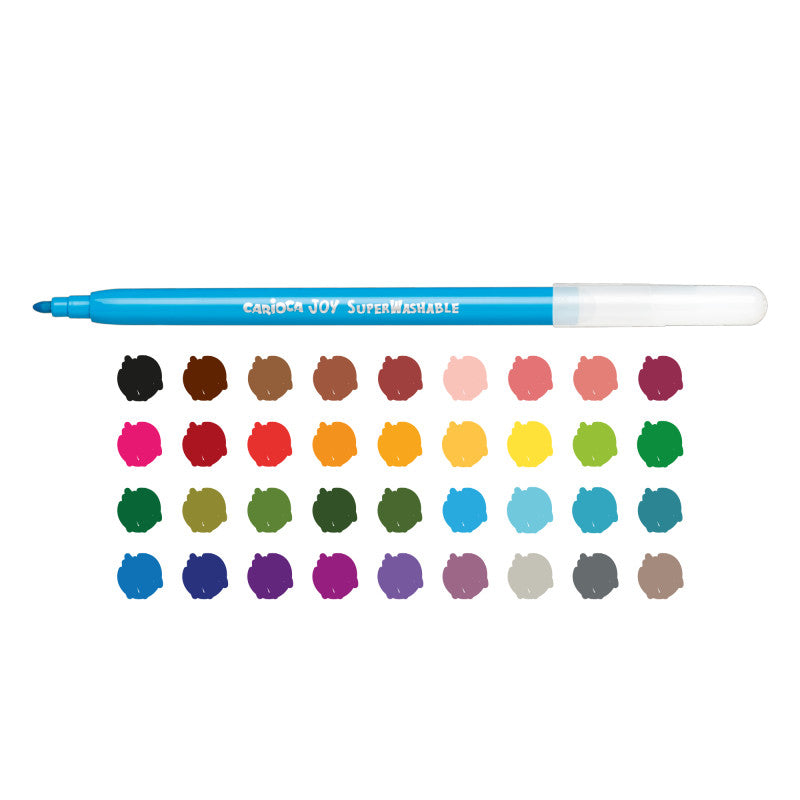 Marcadores Tinta superlavable - 50 Uds