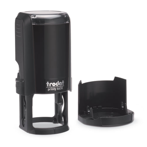 Sello Redondo Autoentintable 4630 - Compacto y Personalizable