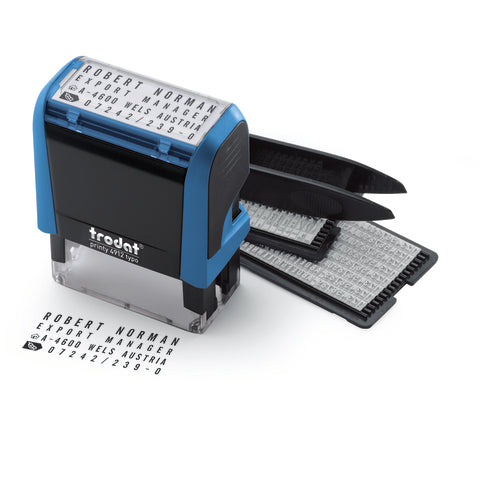 Sello de Texto Autoentintable Typomatic 4911 - Personaliza en un Instante