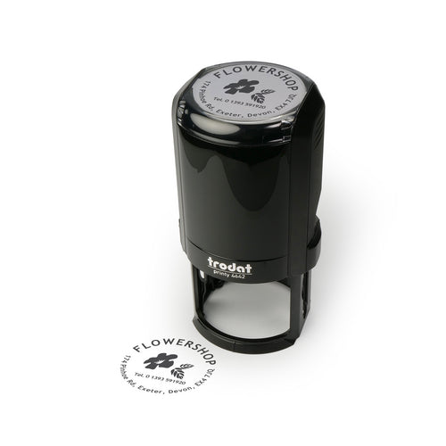 Sello Redondo Autoentintable 4630 - Compacto y Personalizable