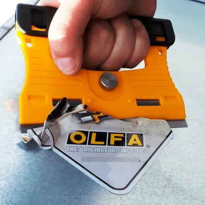 Raspador de Vidrio Cuchilla Inoxidable Olfa GSR-1/3B