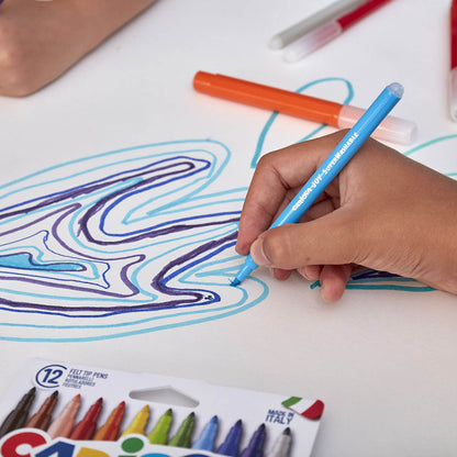 Marcadores Tinta superlavable - 50 Uds