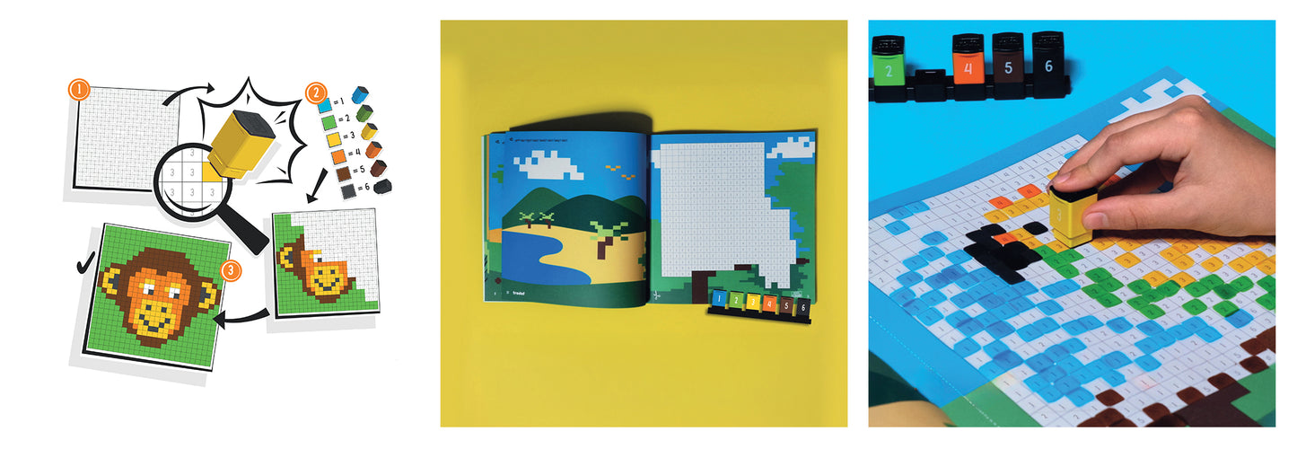 Pixel Stamp - Caja de Sellos Creativa