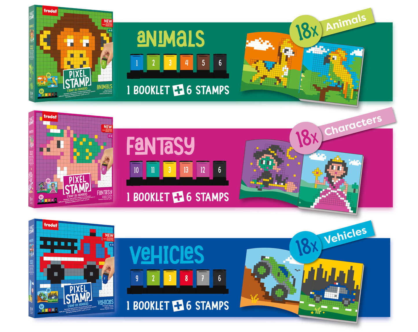 Pixel Stamp - Caja de Sellos Creativa