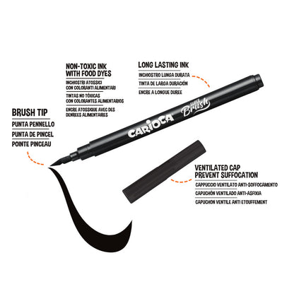 Marcadores Super Brush - 20 Uds